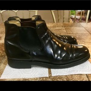 Lidfort size 11 leather boots Italian made